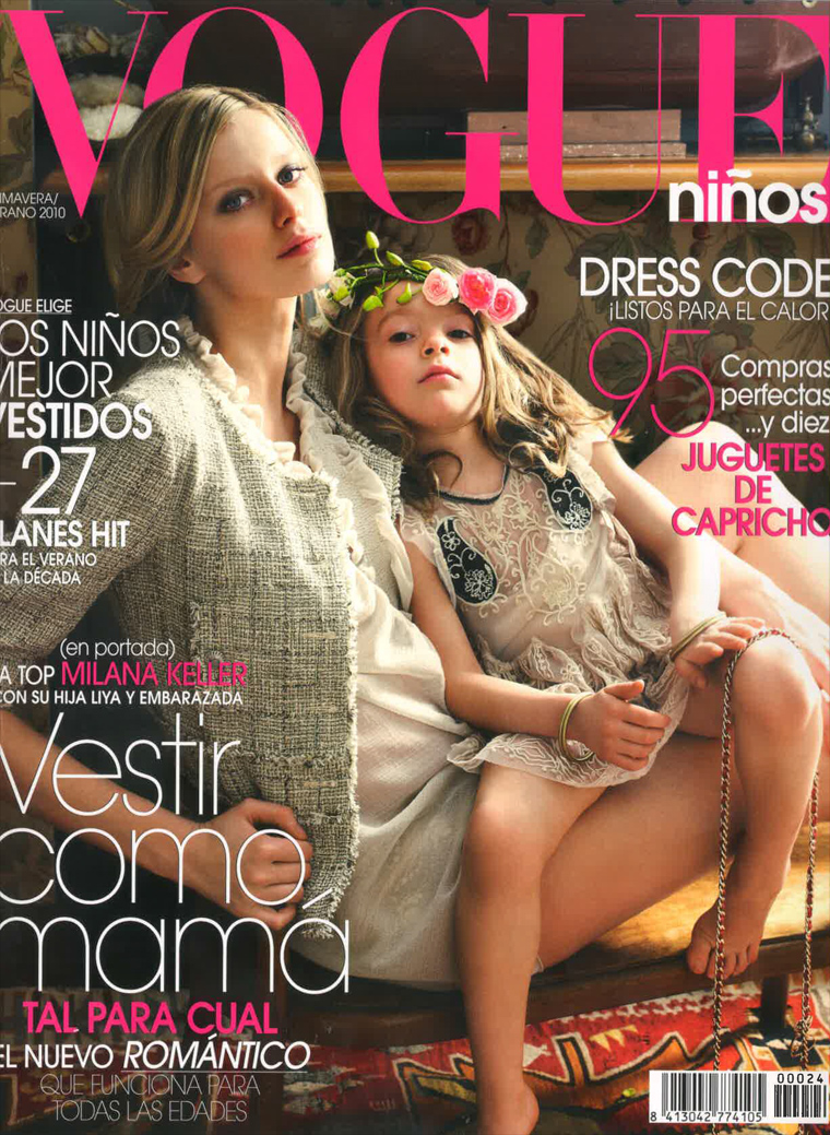 Couverture Vogue Niños Espagne